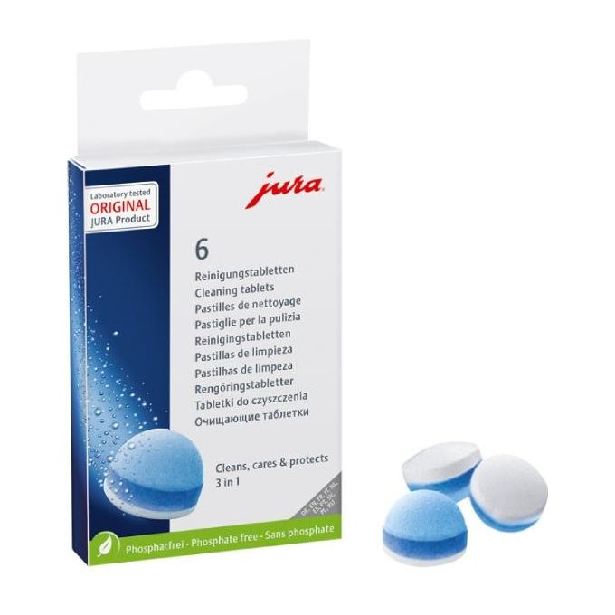 Jura Detergente per Macchina da Caffe' 3 in 1 - Yeppon
