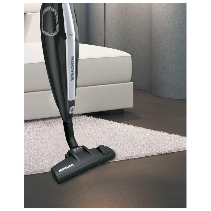 Hoover DV 16 011 Diva Scopa Elettrica con Filo con Sacco Tutto in 1 Potenza 750 W Nero