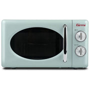 Girmi FM2100 Design Vintage Forno Microonde con Grill Capacita' 20 Litri Potenza700+800W Funzione scongelamento Verde