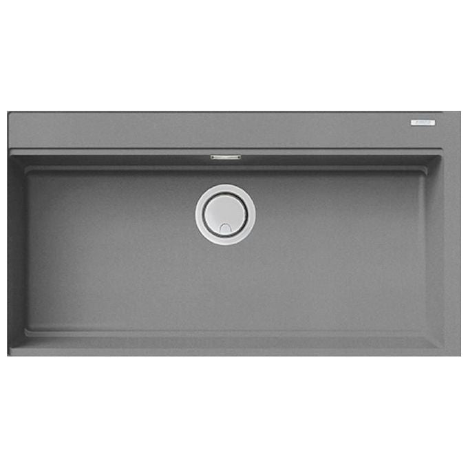 Elleci LGB36048 Best 360 Lavello Granitek 1 Vasca 86 cm Grigio cemento