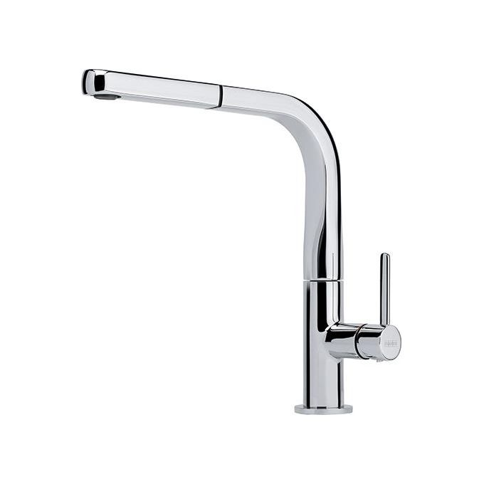 Franke Sinos Miscelatore monocomando con canna girevole 360° e deviatore doccia-getto Cromato 115.0259.975