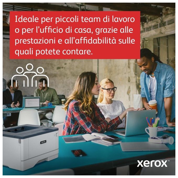 Xerox B310 Stampante A4 40ppm Fronte-Retro Wireless PS3 PCL5e-6 2 Vassoi Totale 350 Fogli