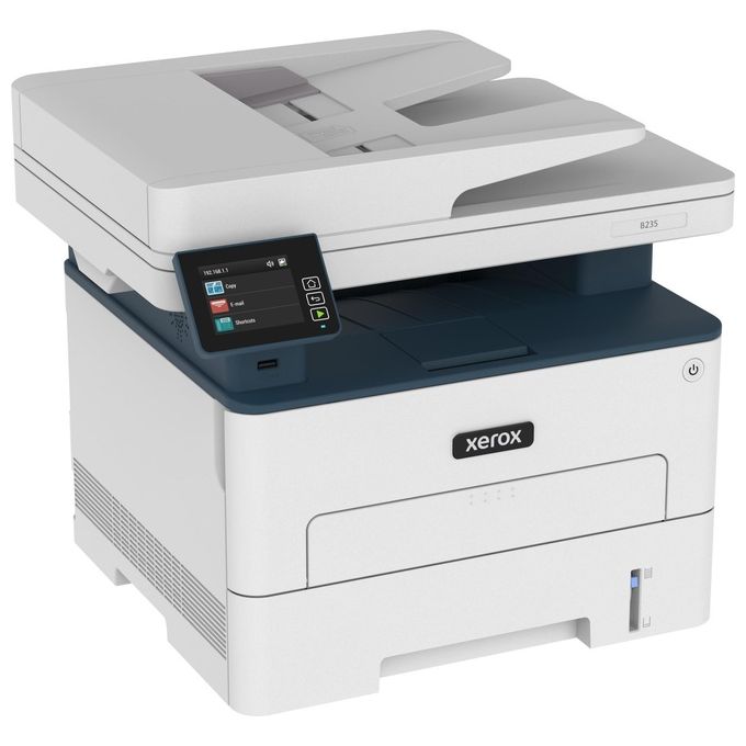 Xerox B235 Multifunzione Laser A4 Copia Stampa Scansione Fax 34ppm Bianco e Nero, Wireless con Stampa Fronte Retro, Pannello Touch a Colore