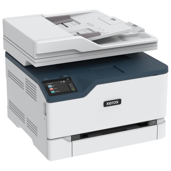 Xerox C235 Multifunzione Laser A4 Colore - Copia-Stampa-Scansione-Fax, 22ppm, Wireless con Stampa Fronte Retro, Pannello Touch a Colore, Multicolore