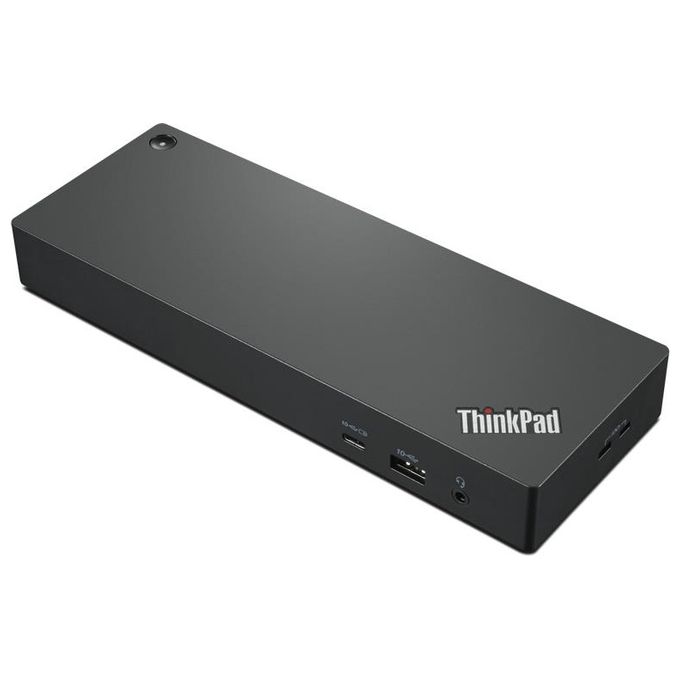 Lenovo 40B00300IT Replicatore di Porte e Docking Station per Notebook Cablato Thunderbolt 4 Nero-Rosso