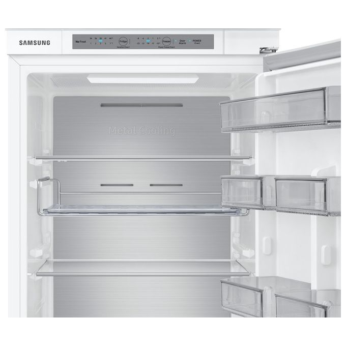 Samsung F1RST BRB26705EWW Frigorifero combinato da incasso  267 Litri Classe E Total No Frost  540x550x1775 Bianco