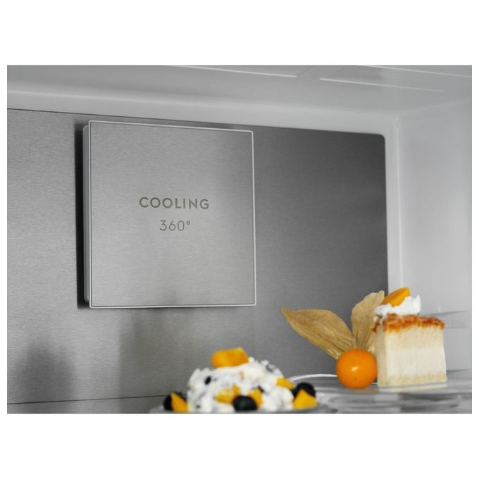 Electrolux LNT7MD32X2 Frigorifero Combinato Capacita' 331 Litri Classe energetica D No Frost Twintech 186 cm Inox