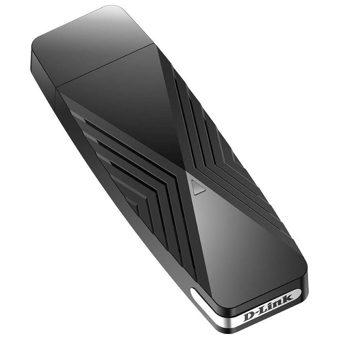 D-Link DWA-X1850 Adattatore Wi-Fi 6 USB 1800 Mbit-s Dual-band Nero