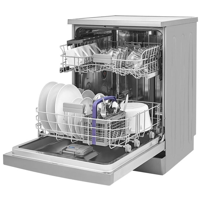 BEKO BDFN26430X Lavastoviglie Libera Installazione 14 Coperti Classe Energetica D 6 Programmi Mezzo Carico Flessifibile 59.8 cm PearlInox