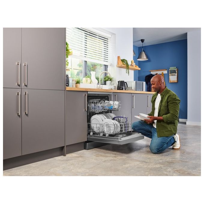 BEKO BDFN26430X Lavastoviglie Libera Installazione 14 Coperti Classe Energetica D 6 Programmi Mezzo Carico Flessifibile 59.8 cm PearlInox