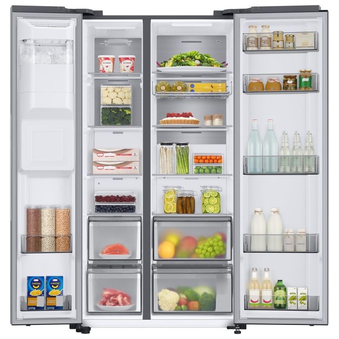 Samsung RS68A884CSL Frigorifero Side-by-Side Libera Installazione 635 Litri Classe Energetica C Argento