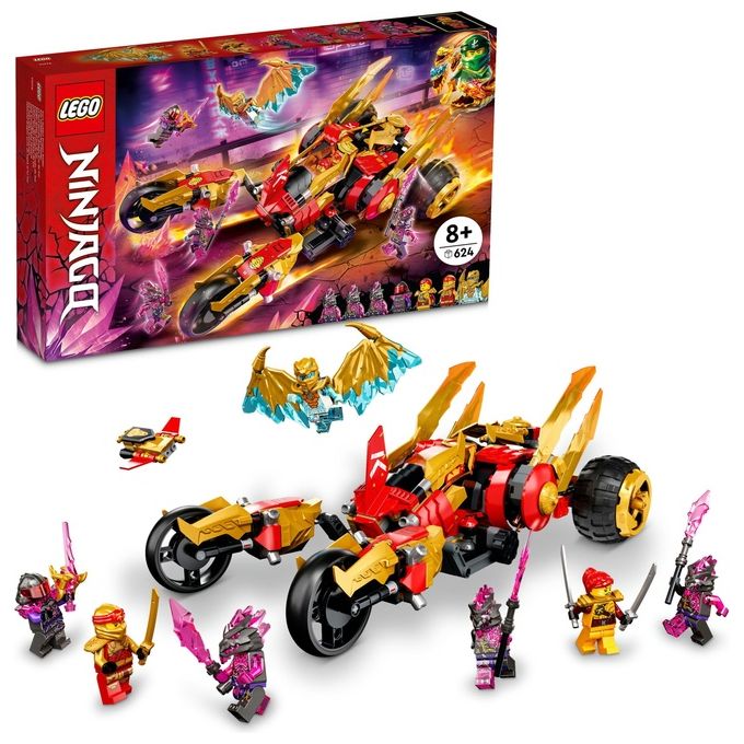 LEGO Ninjago Raider-drago d'oro di Kai
