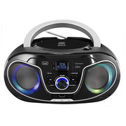Trevi CMP 588 DAB Stereo Portatile CD Boombox Radio Dab+ Bluetooth Aux-In Nero
