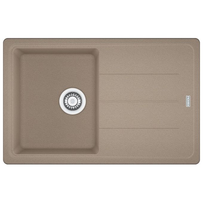 Franke Lavello Granite BFG 611-78 3 1-2 WWK REV WOF OYSTER 1 Vasca + Scolapiatti 78 cm Reversibilie 114.0490.334