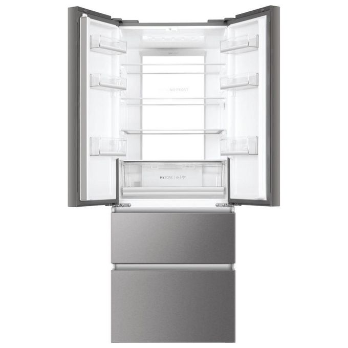 Haier HB 17 FPAAA Frigorifero Combinato Libera Installazione 446 Litri Classe Energetica E Acciaio Inossidabile