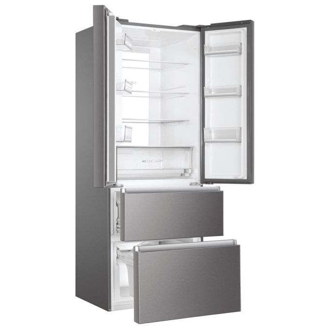 Haier HB 17 FPAAA Frigorifero Combinato Libera Installazione 446 Litri Classe Energetica E Acciaio Inossidabile