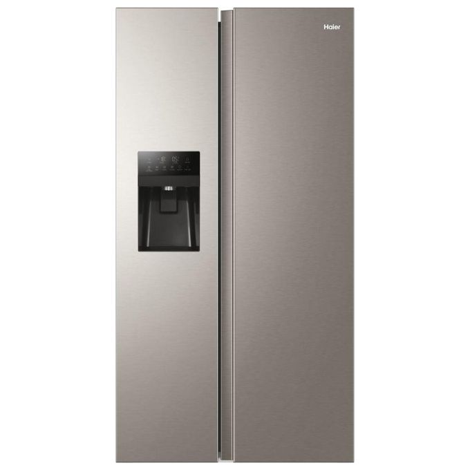 Haier HSR3918FIMP Serie 3 Frigorifero Side by Side 2 porte Total No Frost 504 Litri Compressore Inverter Inox Classe F