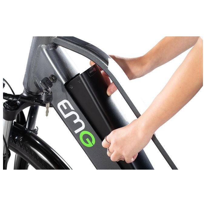 Emg E-Bike Queen Cy26abi Grey Ruote 26'' Batteria 36V 10ah Motore 250W Autonomia 50-60km