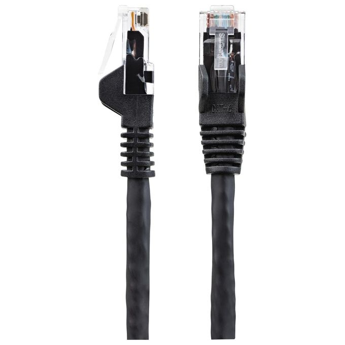 StarTech.com Cavo Ethernet CAT6 da 10mt LSZH 10 Gigabit 650MHz 100W PoE RJ45 Nero