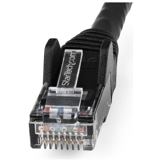 StarTech.com Cavo Ethernet CAT6 da 10mt LSZH 10 Gigabit 650MHz 100W PoE RJ45 Nero