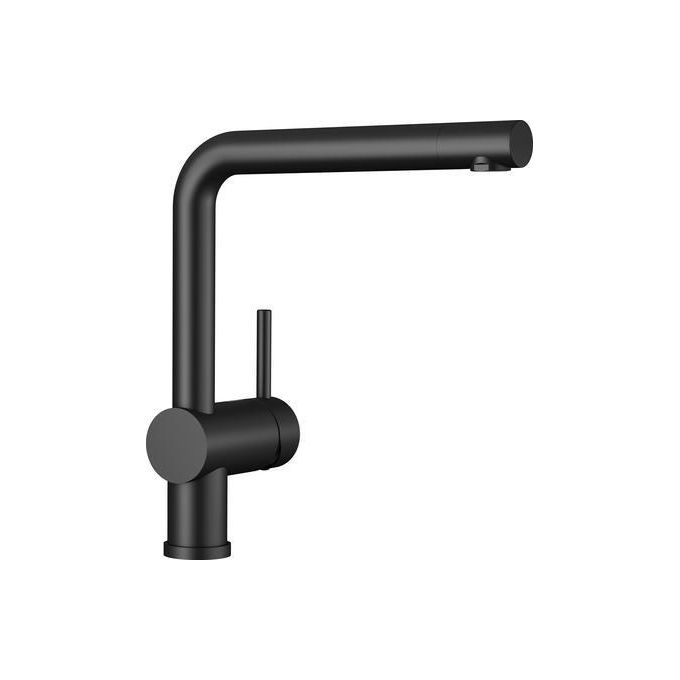 Blanco LINUS Modern Miscelatore cucina nero opaco