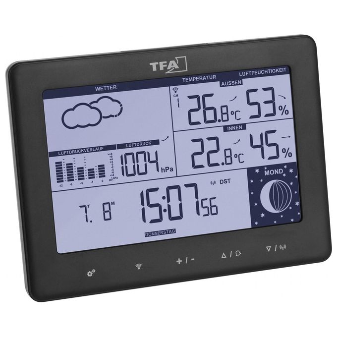 TFA Dostmann 35.1158.01 ELEMENTS Stazione Meteo
