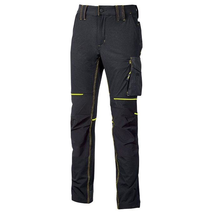 U-Power Pantalone Black Carbon Taglia M World