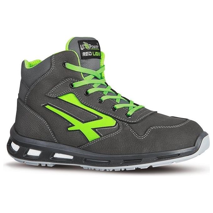 U-Power Scarpe antinfortunistiche HUMMER S3 CI Nero-Verde taglia 39