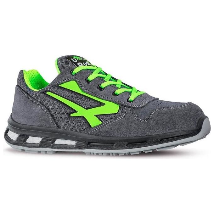 U-Power Scarpe antinfortunistiche POINT S1P Nero-Verde taglia 36