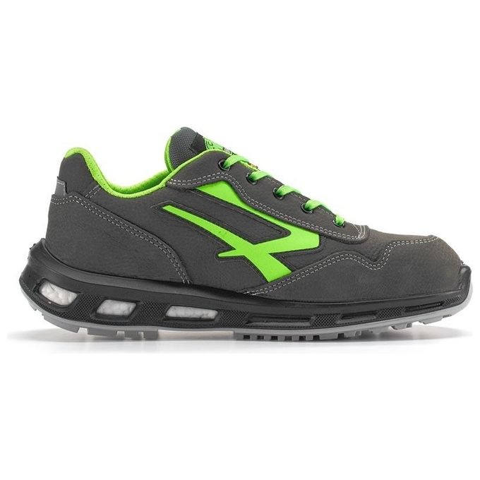 U-Power Scarpe Antinfortunistiche Yoda Ci Nero-Verde Taglia 41
