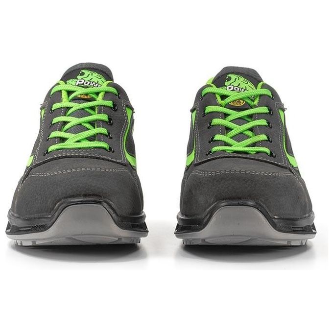U-Power Scarpe Antinfortunistiche Yoda Ci Nero-Verde Taglia 41