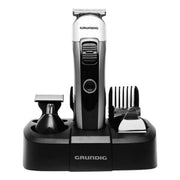Grundig MGK 6841 Kit per Tagliacapelli con Stazione di Ricarica 8 Accessori