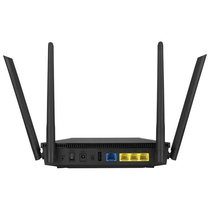 ASUS RT-AX53U Router Wireless Gigabit Ethernet Dual-Band 2.4Ghz-5Ghz 3G 4G Nero