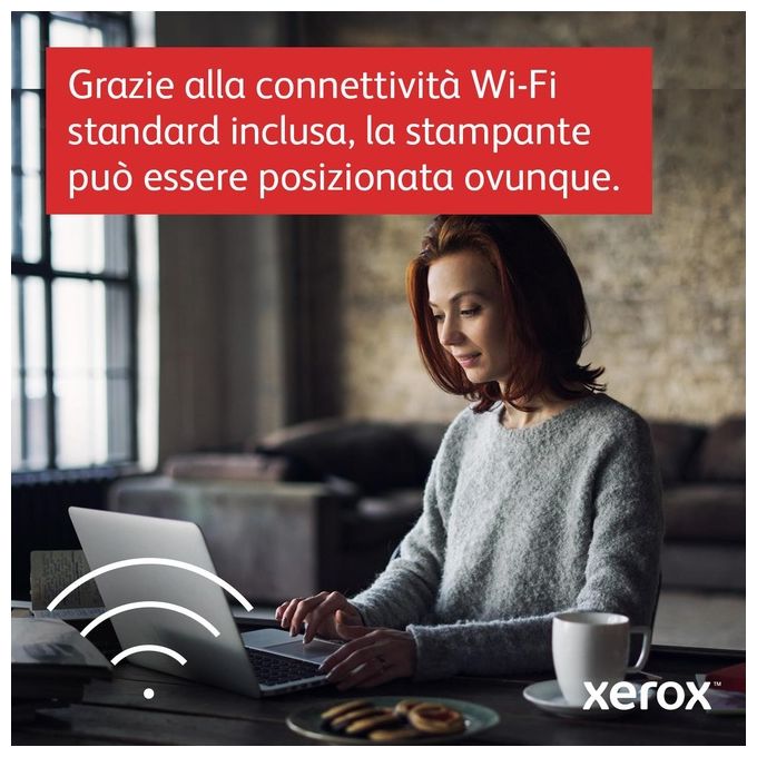 Xerox Stampante Multifunzione B225 Laser A4 34ppm Wireless con ADF e 2 Vassoi