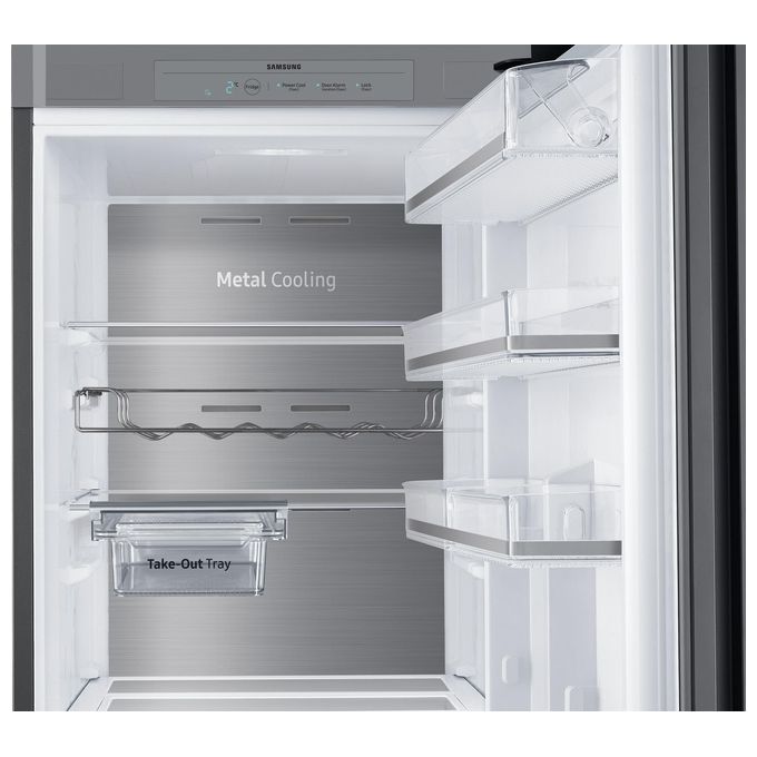 Samusng F-RR25E1022 BESPOKE Frigorifero monoporta Libera installazione Capacita'387 Litri Classe energetica E No Frost All-Around Cooling 185,3 cm Glam Navy