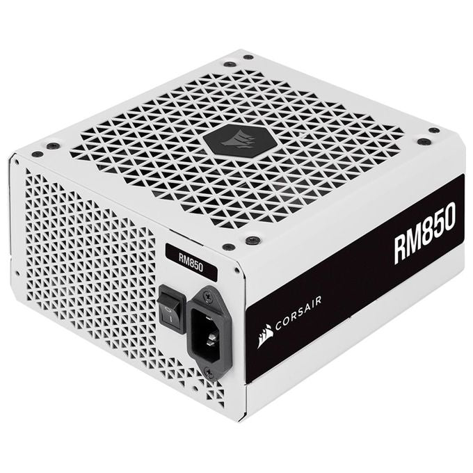 Corsair RM850 Alimentatore per Pc 850W Modulare 80+ Gold PFC Attivo ATX White