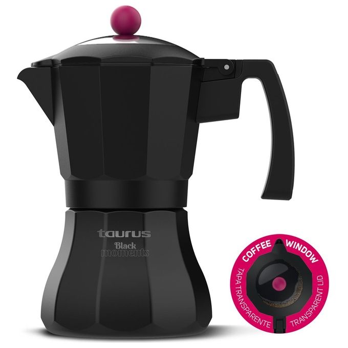 Taurus Moka 984081000 per una preparazione di caffe' di alta qualita' in stile tradizionale