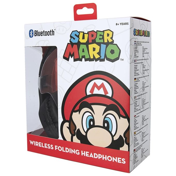 4Side Cuffie da Gaming Super Mario Icon