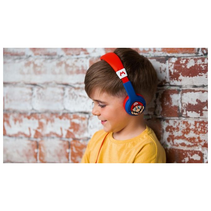 4Side Super Mario Cuffie Gaming per Bambino