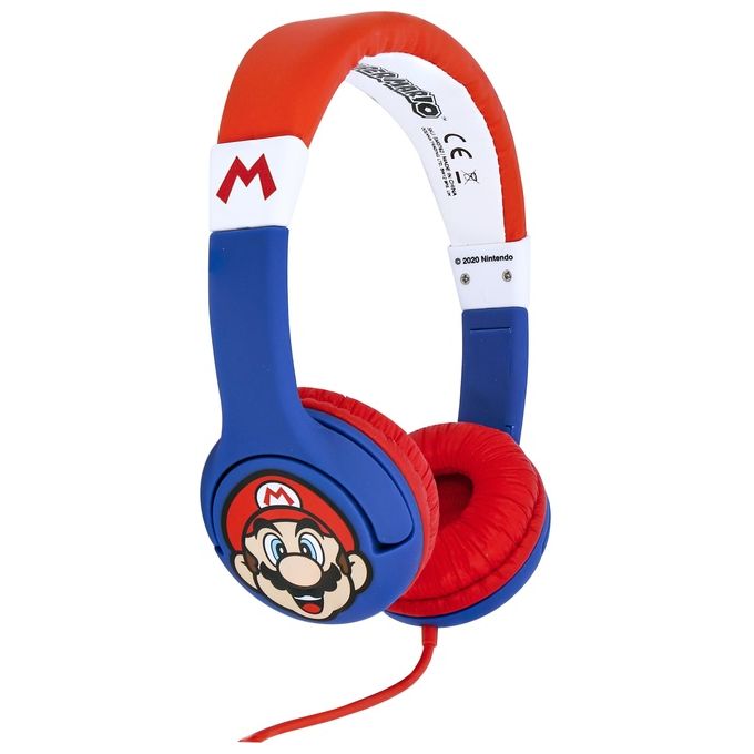 4Side Super Mario Cuffie Gaming per Bambino