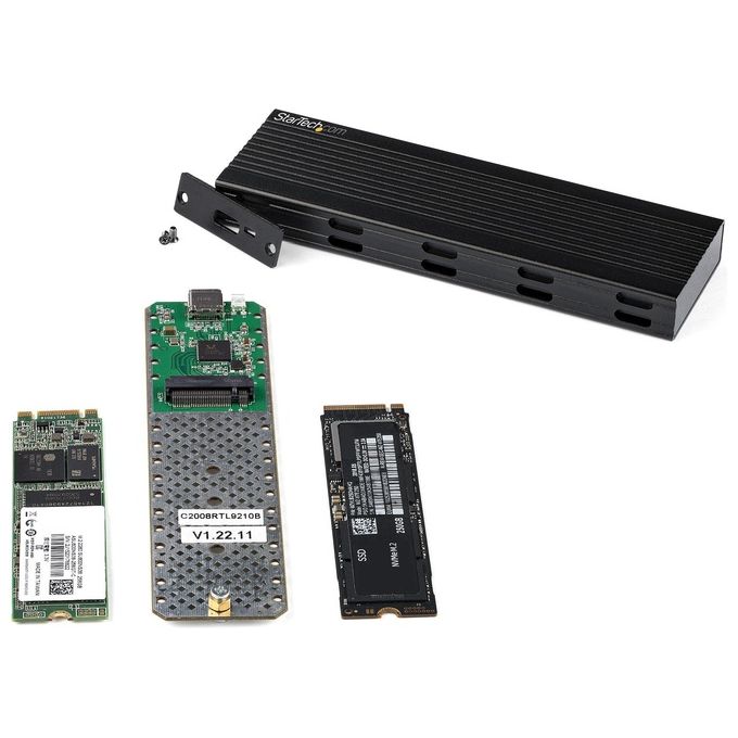 StarTech.com Enclosure USB-C a M.2 NVMe o M.2 SATA SSD 10Gbps