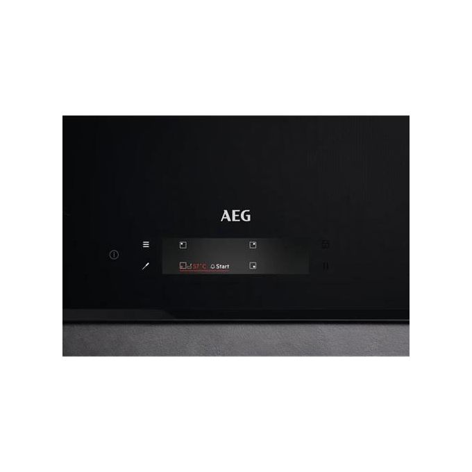 AEG, Piano Cottura a Induzione, 80 cm, Nero, IAE84881IB