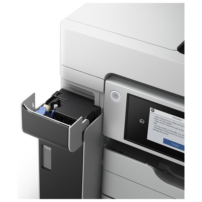 Epson C11CJ41405 EcoTank Pro ET-M16680 Stampante Multifunzione Inkjet Monocromatica A3 Wi-Fi Ethernet USB Touchscreen 25 ppm Fronte Retro Automatico colore Nero