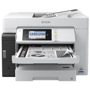 Epson C11CJ41405 EcoTank Pro ET-M16680 Stampante Multifunzione Inkjet Monocromatica A3 Wi-Fi Ethernet USB Touchscreen 25 ppm Fronte Retro Automatico colore Nero