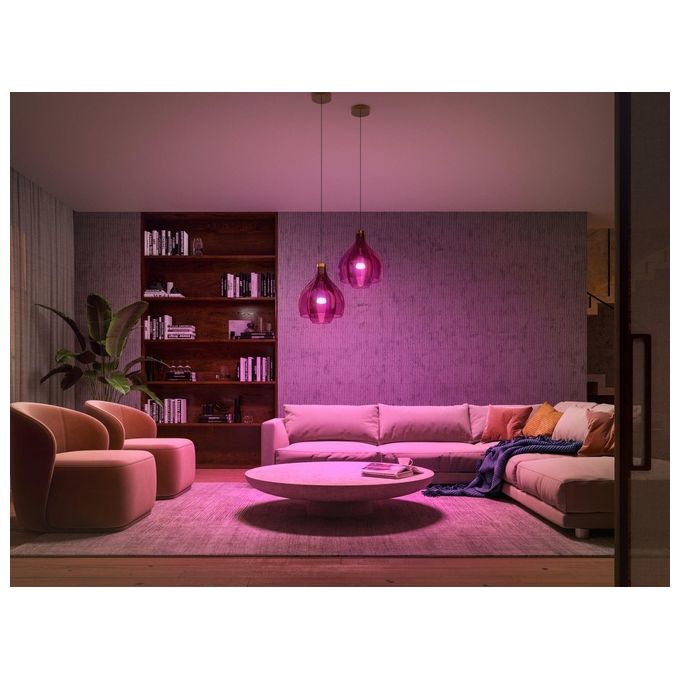 Philips Hue White and Color Ambiance Lampadina E27 75W - Illuminazione Smart per Casa