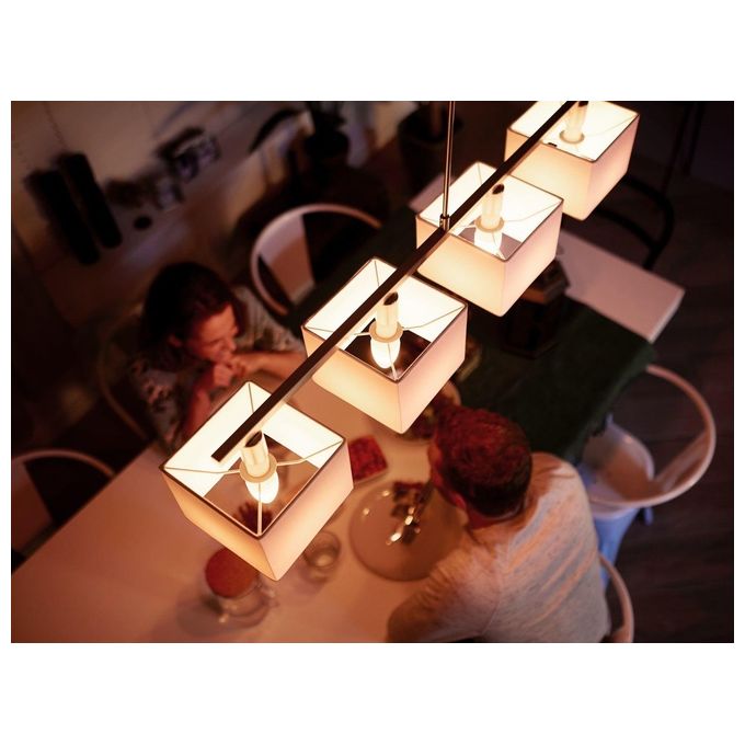 Philips Hue White Ambiance Lampadina Led B39 E14 4W Classe G  2200-6500 K