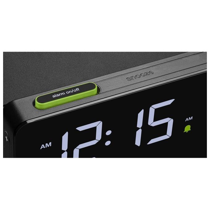 Braun BC21 BEU Sveglia Digitale Nero