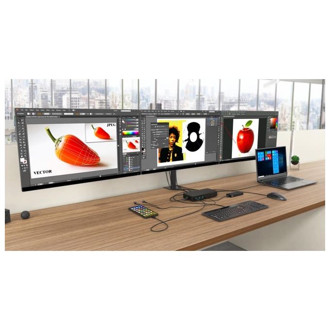 I-Tec Usb 3.0 - Usb-C - Thunderbolt 3x 4k Docking Station  Power Delivery 100W