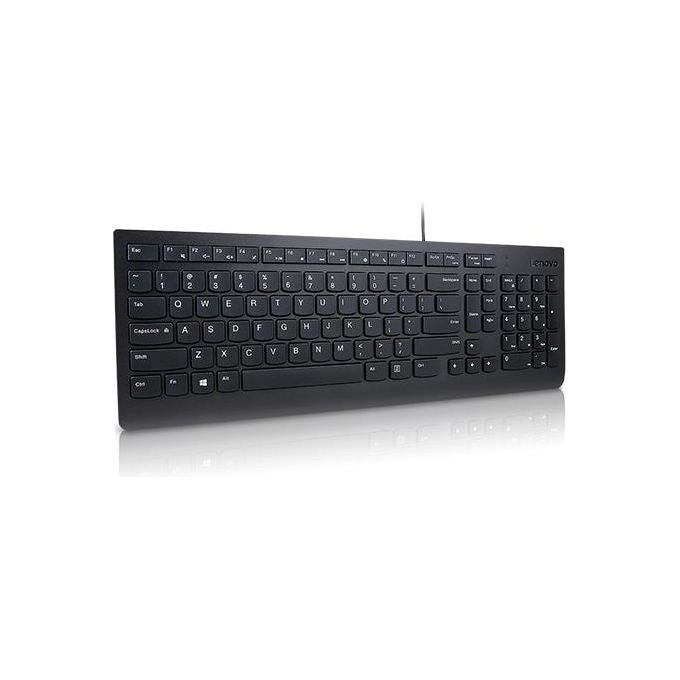 Lenovo Essential Tastiera Usb QWERTY Italiano Nero