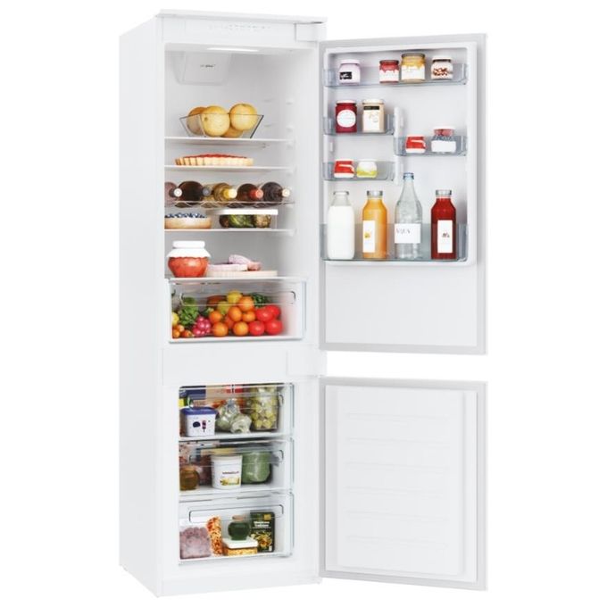 Candy Fresco CBL3518EVW Frigorifero da incasso Combinato Capacita' 263 Litri Classe Energetica E Statico Candy In-Tech Air Plus + 177,2 cm Bianco